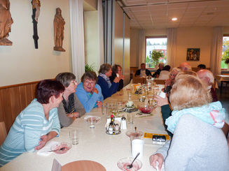 Mittagessen im Bonifatiuskloster / Hünfeld